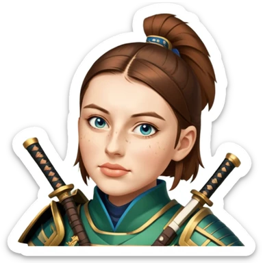 Samurai Sentry sticker