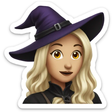 Witch sticker