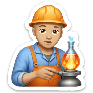 Glass Blower sticker