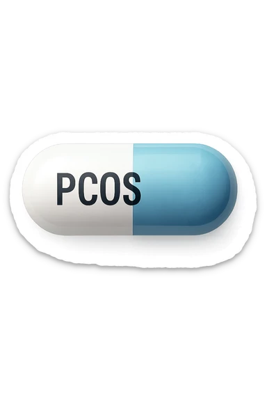 Pillola per PCOS sticker