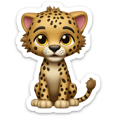 chester cheeta funko po sticker