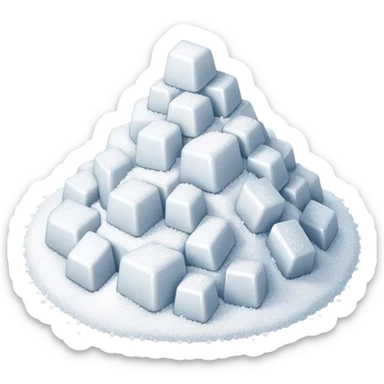 😊with a pile of salt sticker