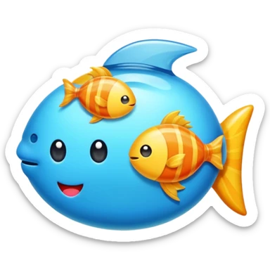 Healthier growth and better concentration with Omega 3 candy. sticker