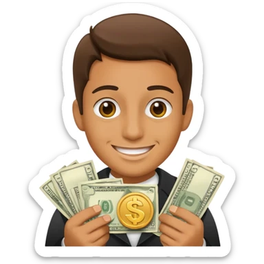 Ladron the money sticker