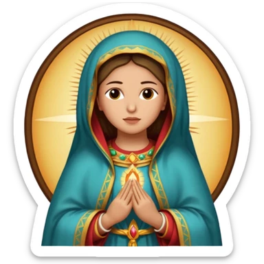 Virgen de Guadalupe sticker