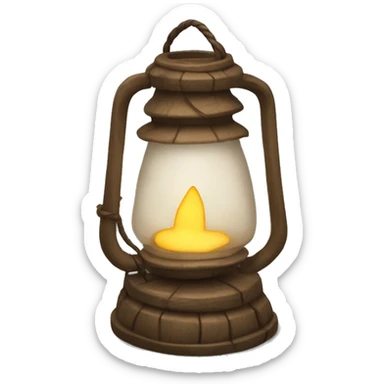 Rapunzel lantern sticker