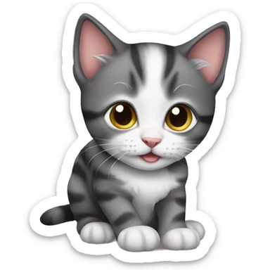 Kitten sticker