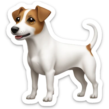 Jackrussell body side sticker