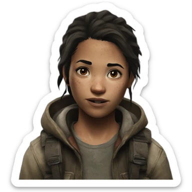 Elli from The Last Of Us sticker