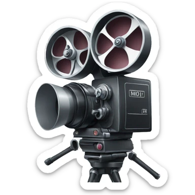 Movie Camera sticker