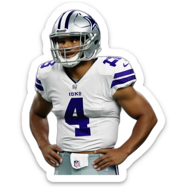 dak prescott sticker