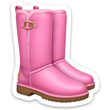 Pink Uggs sticker