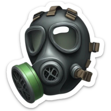 gasmask sticker
