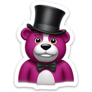 Lotso with a top hat sticker