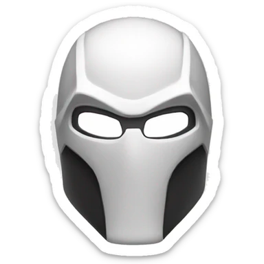 Moon Knight Mask sticker