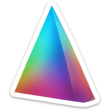 a prism sticker