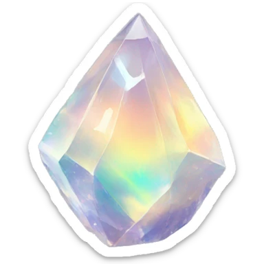 Charged Opal Crystal sticker