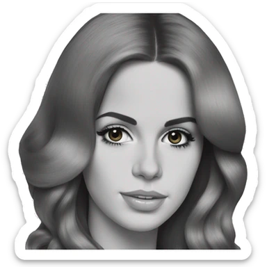 lana del rey sticker
