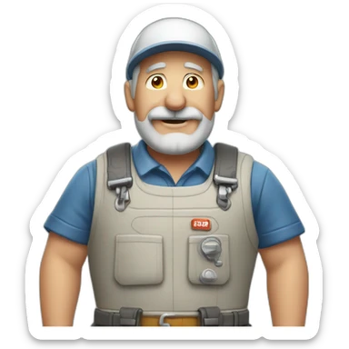 retired plumber sticker