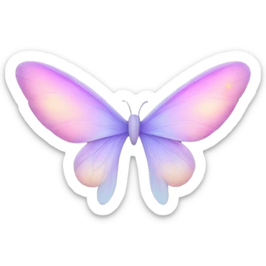 Fairy wings sticker