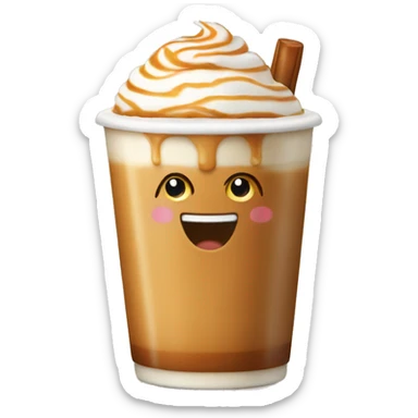Caramel macchiato  sticker