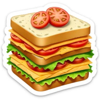 Sandwich sticker