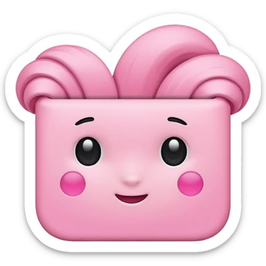 make a archive with girly pink tones. sticker