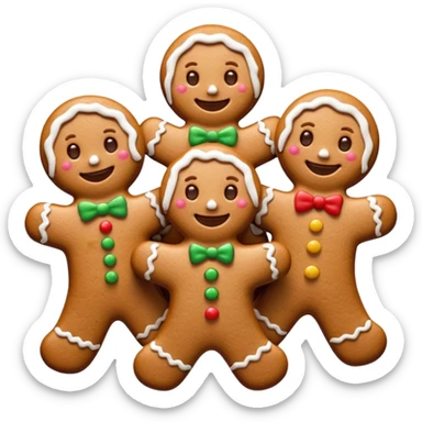 Gingerbreads sticker