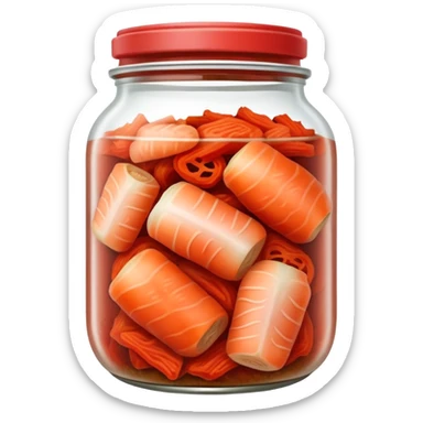 jar of kimchi sticker