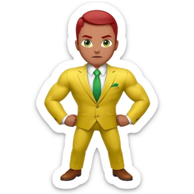 Vision from Marvel sticker