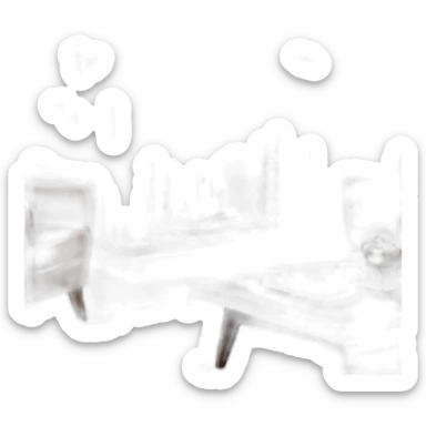 Cozy reading fireplace sticker