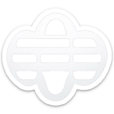 Verified check logo color violet sticker