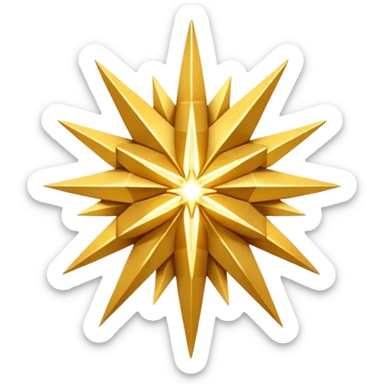 Light & Code Roundtable Bahai no people, just symbols. 9 points sticker