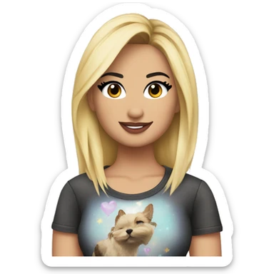 Demi Lovato in cute top sticker