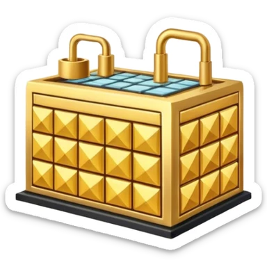 Isometric small jewelry factory gold square  sticker