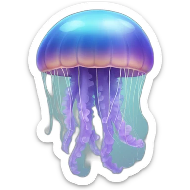 Jellyfish sticker