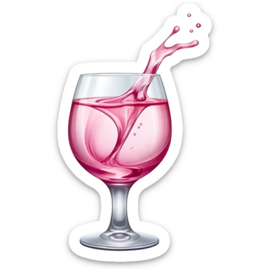 Pink vodka  sticker
