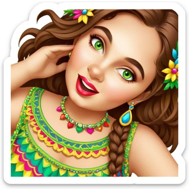 Fiesta Reveler sticker