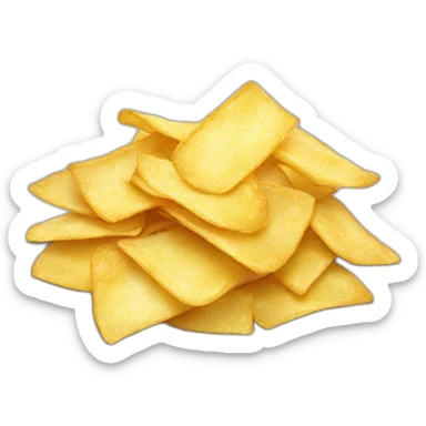 Bag of chips sticker
