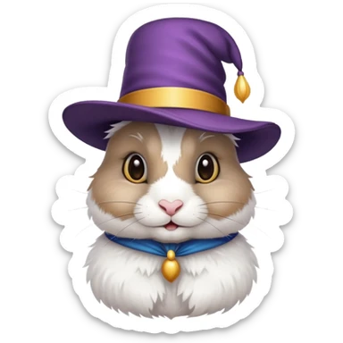 Rabbit with magician’s hat
 sticker