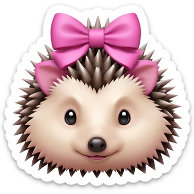 🦔🎀 sticker