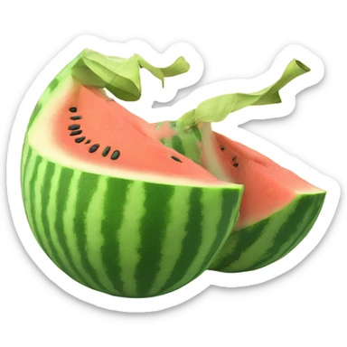 Two melons  sticker