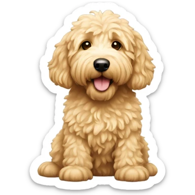 Golden doodle  sticker