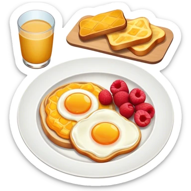 Breakfast  sticker