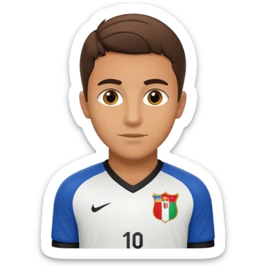 giordian de arrascaeta soccer player sticker