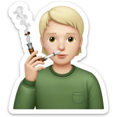 smoking bong sticker