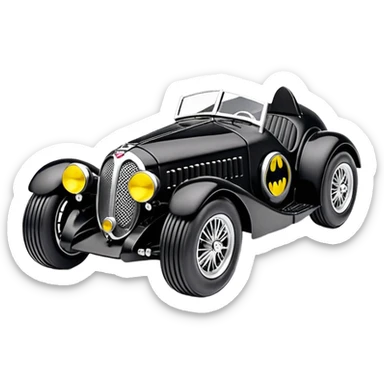 1:10 off road Basher Batman’s 1934 jaguar rc car  sticker
