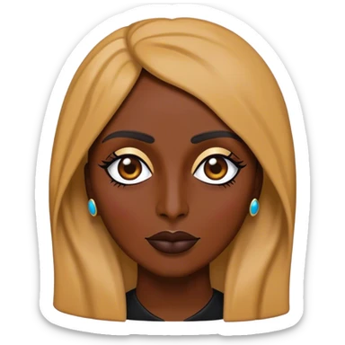 Cinematic Realistic Fairuz Pop Culture Emoji, featuring an iconic portrayal of the legendary singer rendered with vibrant textures and soulful, dynamic lighting. sticker