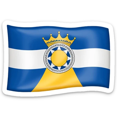 bandeira de belém do pará sticker