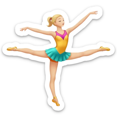 Gimnasia ritmica sticker